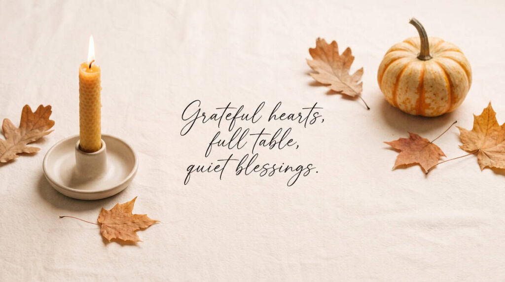 Thanksgiving Blessings