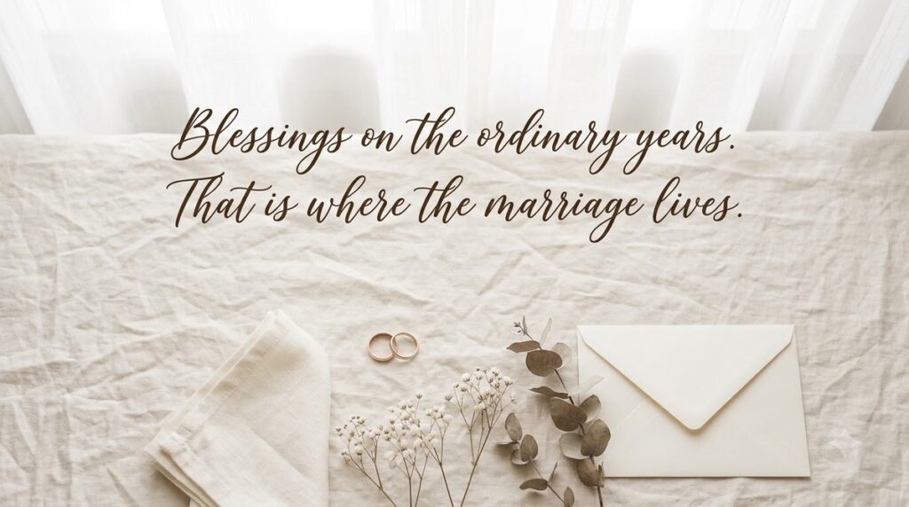 Wedding Blessings