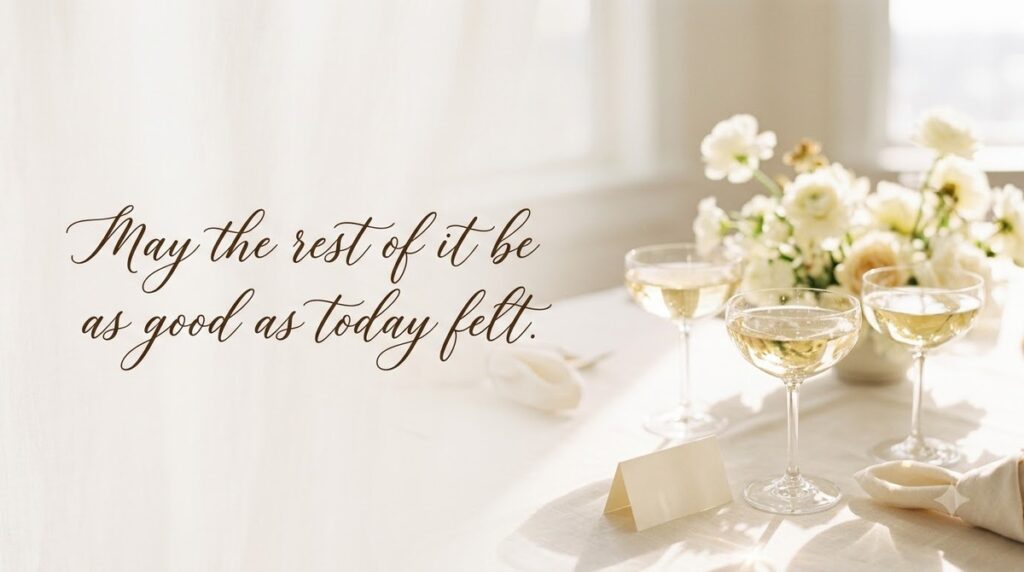 Wedding blessings for card
