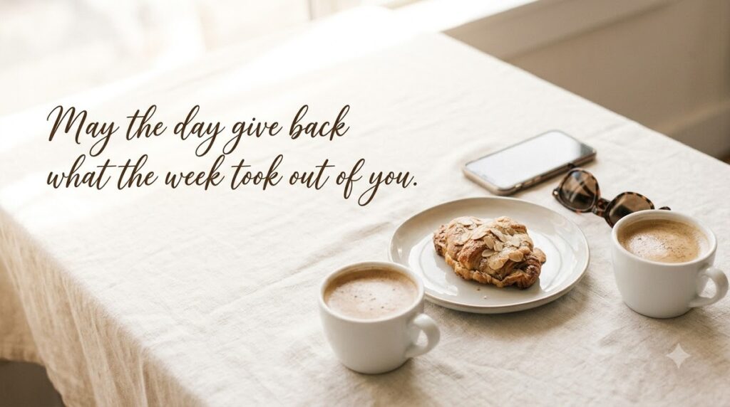 Saturday blessings for friends